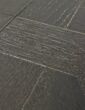 Grey oiled parquet floor detail