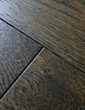 Brushed dark wood floor