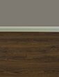 Chestnut wood floor with light brown wall