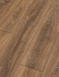 Distressed coffee oak laminate floor