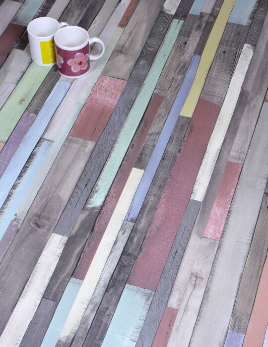 Multi Coloured Laminate Flooring