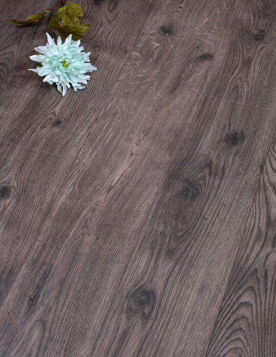 8mm Grey Brown Laminate Flooring