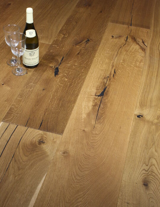 Wide Plank Oak Engineered Wood Flooring