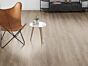 Hard wearing eco-friendly click flooring in brown