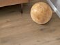Water resistant brown laminate floor