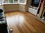 Wide Oak lacquered engineered flooring 