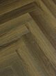 Brown parquet flooring