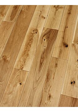 white oak lacquered engineered flooring
