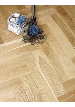 Herringbone Oak engineered wood flooring