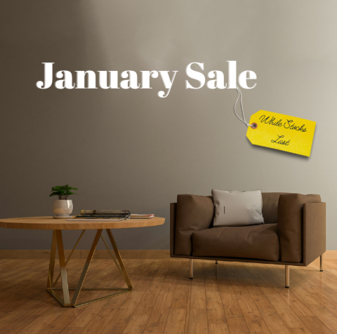 January sale wood flooring